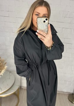 Płaszcz Prochowiec Grafit