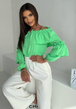 Bluzka Hiszpanka Kelly Limonka