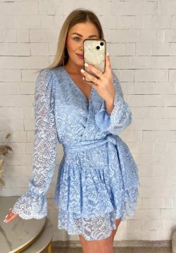 Kombinezon Zora- Koronka Baby Blue