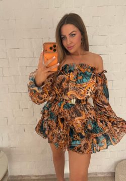 Sukienka Camilla Wzór Łańcuszek